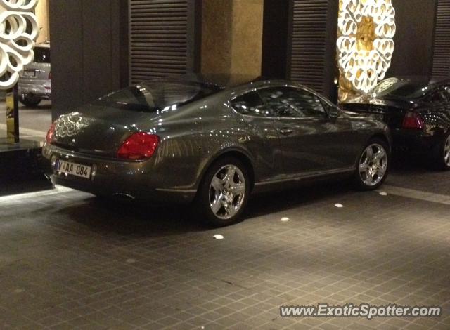 Bentley Continental spotted in Melbourne, Australia