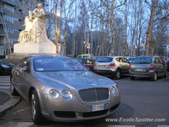 Bentley Continental spotted in Milano, Italy