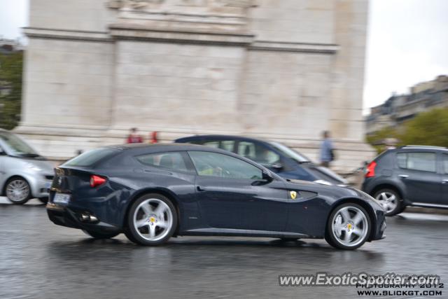 Ferrari FF spotted in Paris, France