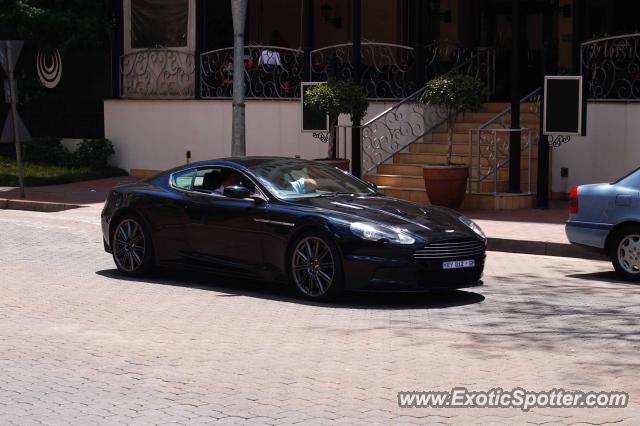 Aston Martin DBS spotted in Sandton, South Africa