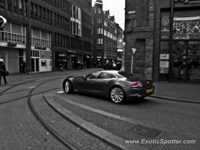 Fisker Karma spotted in Amsterdam, Netherlands