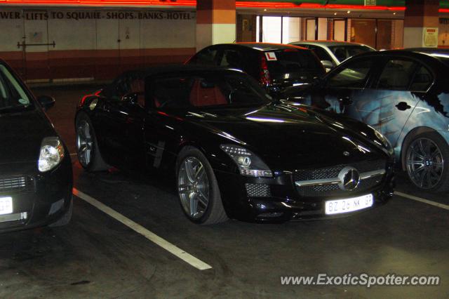 Mercedes SLS AMG spotted in Sandton, South Africa