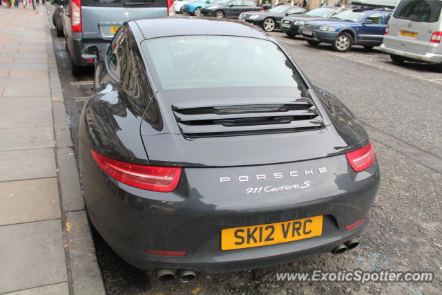 Porsche 911 spotted in Edinburgh, United Kingdom