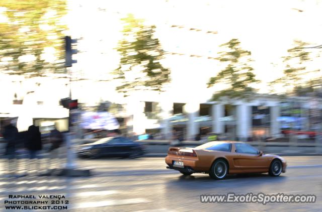 Acura NSX spotted in Paris, France