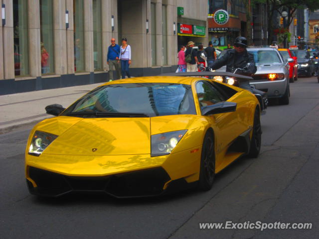 Lamborghini Murcielago spotted in Toronto, Canada