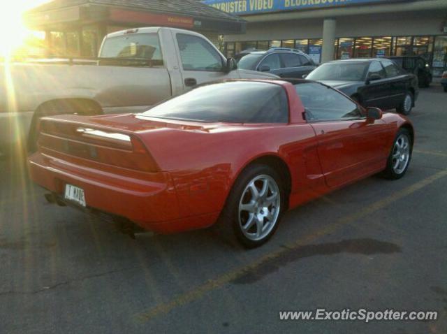 Acura NSX spotted in Lincoln, Nebraska