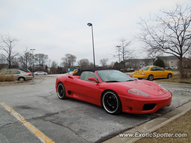 Ferrari 360 Modena spotted in Buffalo Grove, Illinois