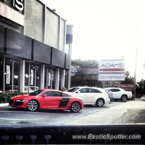 Audi R8 spotted in Ft. Lauderdale, Florida