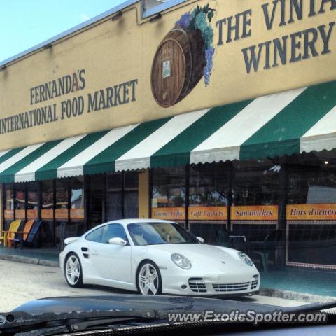 Porsche 911 Turbo spotted in Ft Lauderdale, Florida