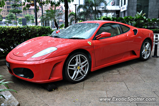 Ferrari F430 spotted in Bukit Bintang KL, Malaysia