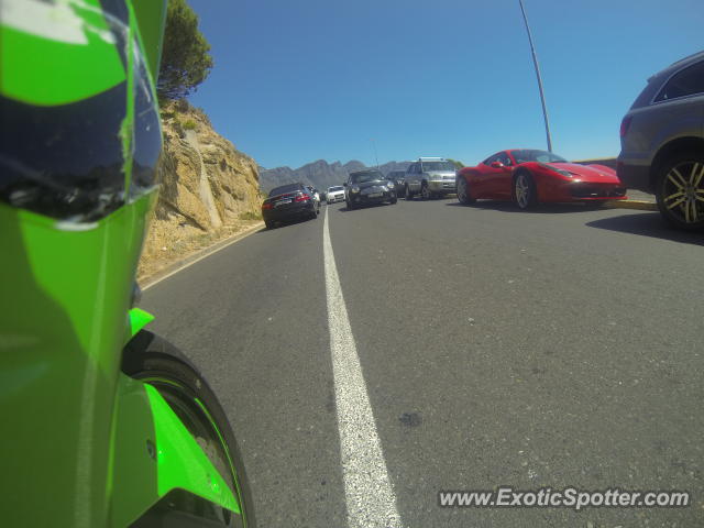 Ferrari 458 Italia spotted in Cape Town, South Africa