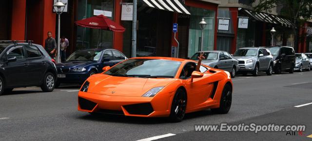 Lamborghini Gallardo spotted in Brisbane, Australia