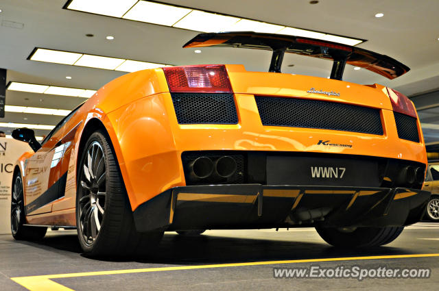 Lamborghini Gallardo spotted in Bukit Bintang KL, Malaysia