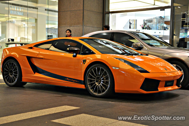 Lamborghini Gallardo spotted in Bukit Bintang KL, Malaysia