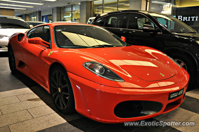 Ferrari F430 spotted in Bukit Bintang KL, Malaysia