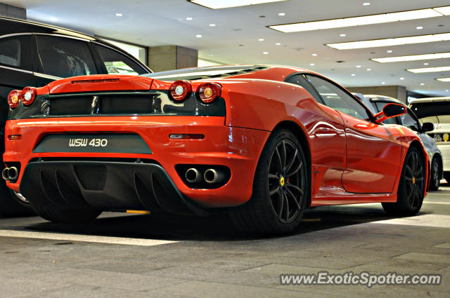 Ferrari F430 spotted in Bukit Bintang KL, Malaysia