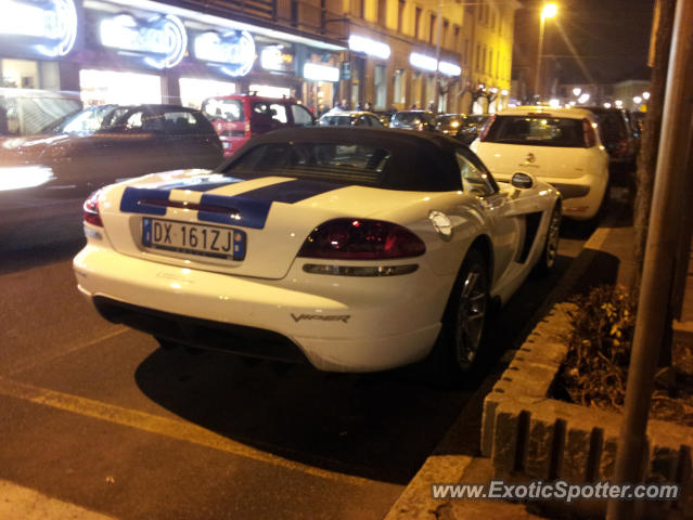 Dodge Viper spotted in Bollate, Italy