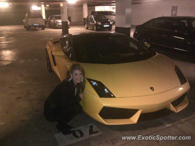 Lamborghini Gallardo spotted in Cape Town, South Africa