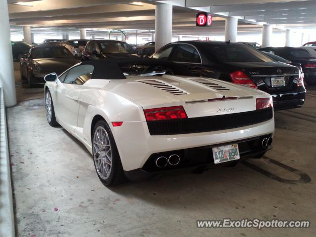 Lamborghini Gallardo spotted in Miami Beach, Florida