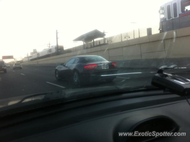 Maserati GranTurismo spotted in Denver, Colorado