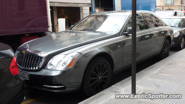 Mercedes Maybach spotted in Paris, France