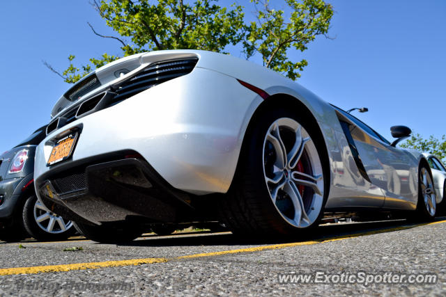 Mclaren MP4-12C spotted in Greenwich, Connecticut