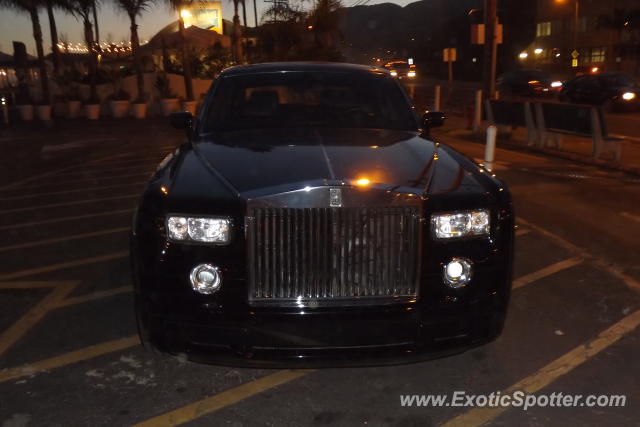 Rolls Royce Phantom spotted in Hollywood, California