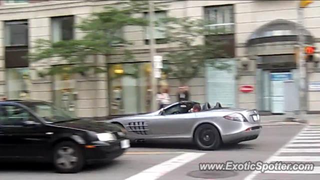 Mercedes SLR spotted in Toronto, Canada