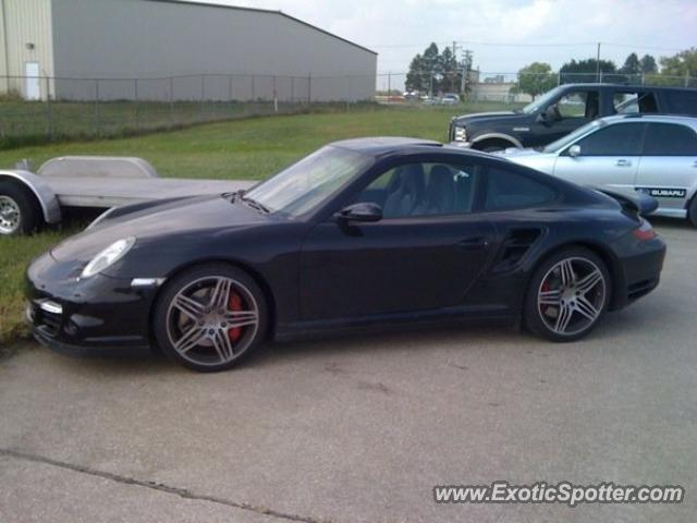 Porsche 911 Turbo spotted in Lincoln, Nebraska