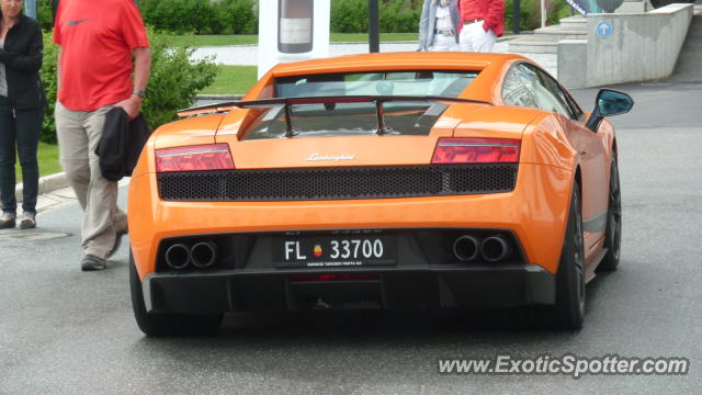 Lamborghini Gallardo spotted in St Mortitz, Switzerland