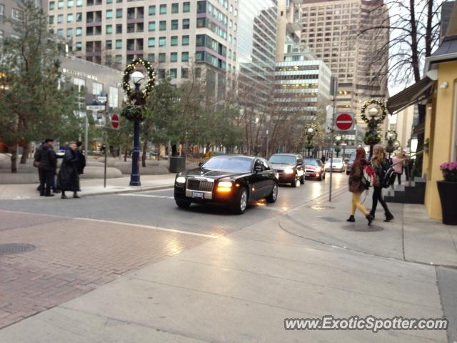 Rolls Royce Ghost spotted in Toronto, Canada