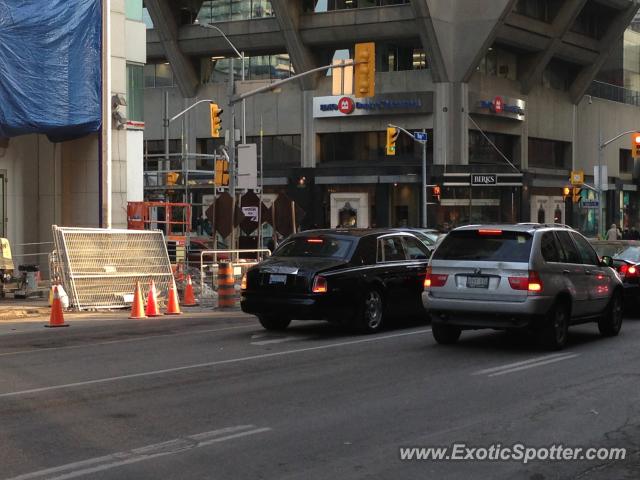 Rolls Royce Phantom spotted in Toronto, Canada