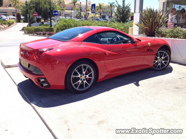 Ferrari California spotted in Quinta do Lago, Portugal