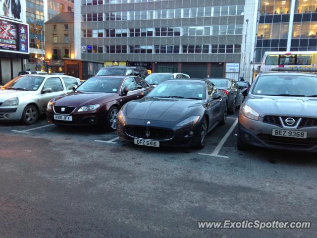 Maserati GranTurismo spotted in Belfast, United Kingdom