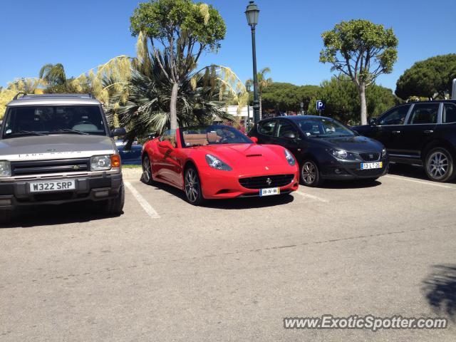 Ferrari California spotted in Quinta do Lago, Portugal