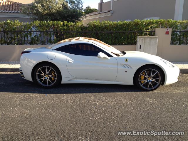 Ferrari California spotted in Quinta do Lago, Portugal