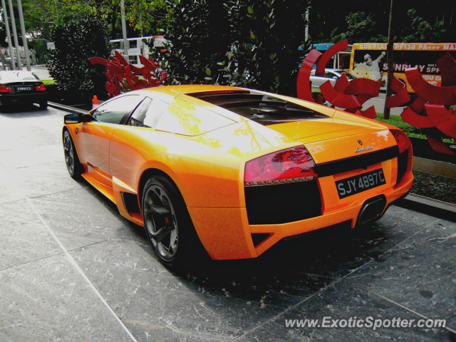 Lamborghini Murcielago spotted in Singapore, Singapore