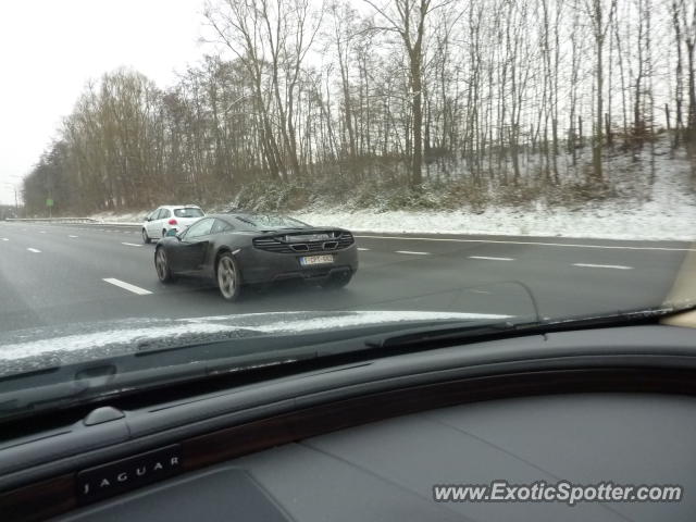 Mclaren MP4-12C spotted in Brussels, Belgium