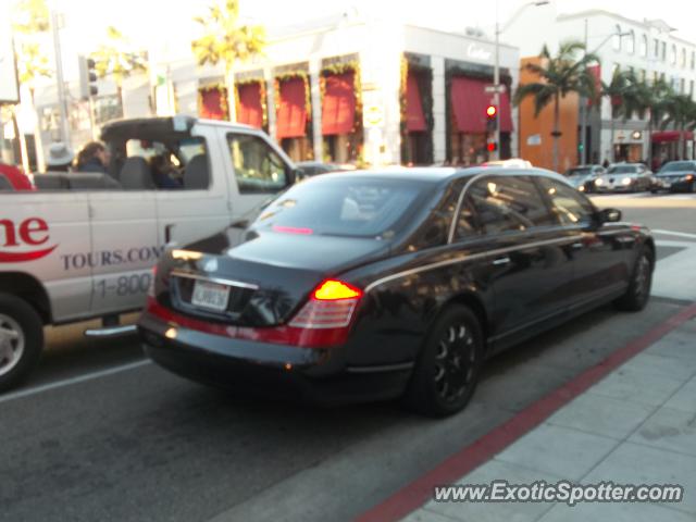 Mercedes Maybach spotted in Beverly Hills, California