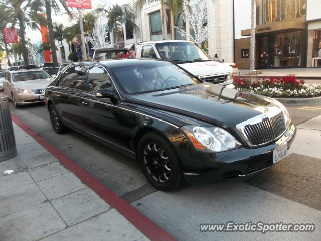 Mercedes Maybach spotted in Beverly Hills, California