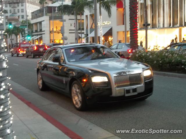 Rolls Royce Ghost spotted in Beverly Hills, California