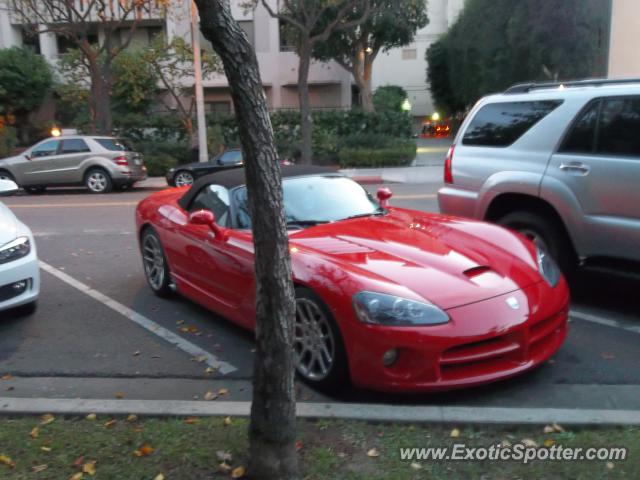 Dodge Viper spotted in Santa Monica, California