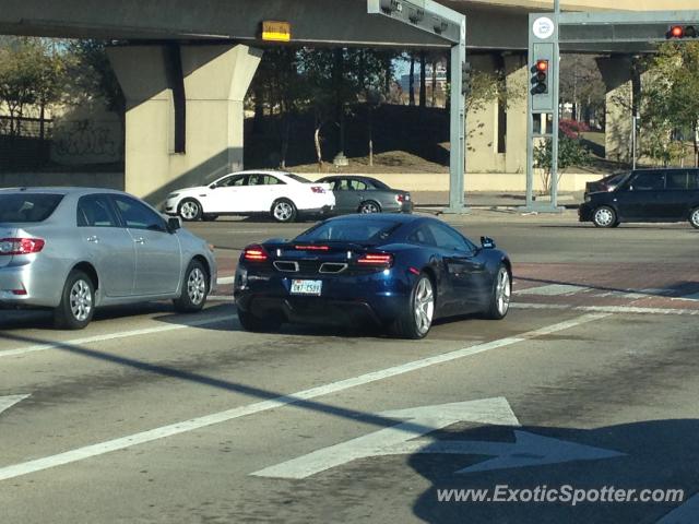 Mclaren MP4-12C spotted in Dallas, Texas