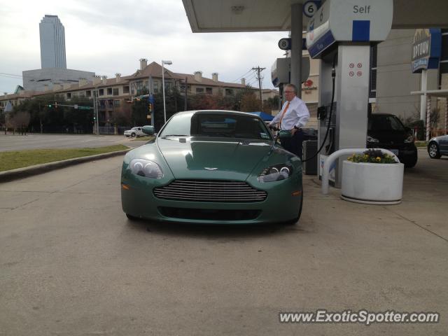 Aston Martin Vantage spotted in Dallas, Texas