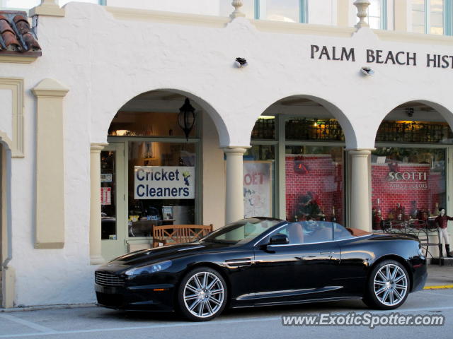 Aston Martin DBS spotted in Palm Beach, Florida