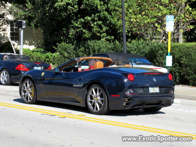 Ferrari California spotted in Palm Beach, Florida