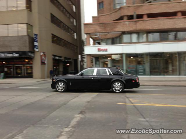 Rolls Royce Phantom spotted in Toronto, Canada