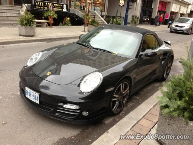 Porsche 911 Turbo spotted in Toronto, Canada