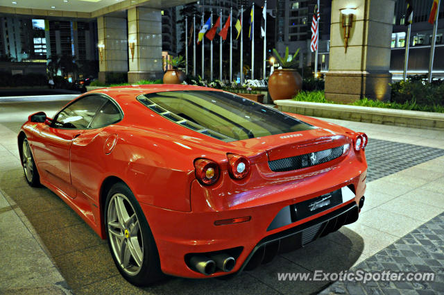 Ferrari F430 spotted in KLCC Twin Tower, Malaysia