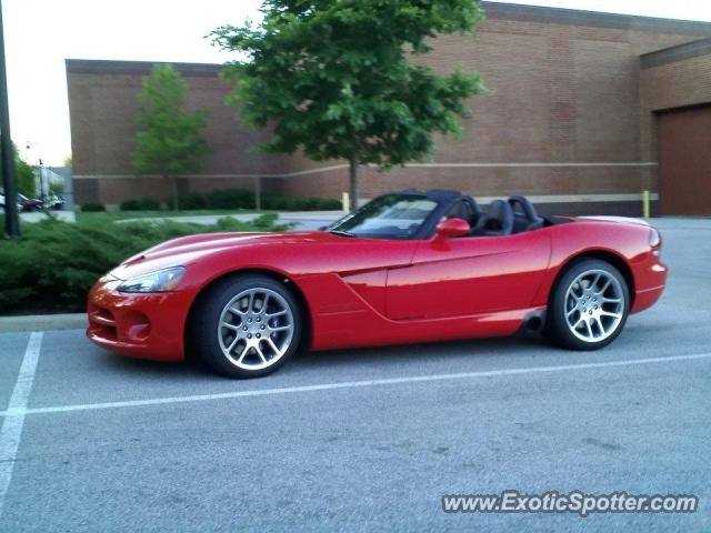 Dodge Viper spotted in Carmel, Indiana